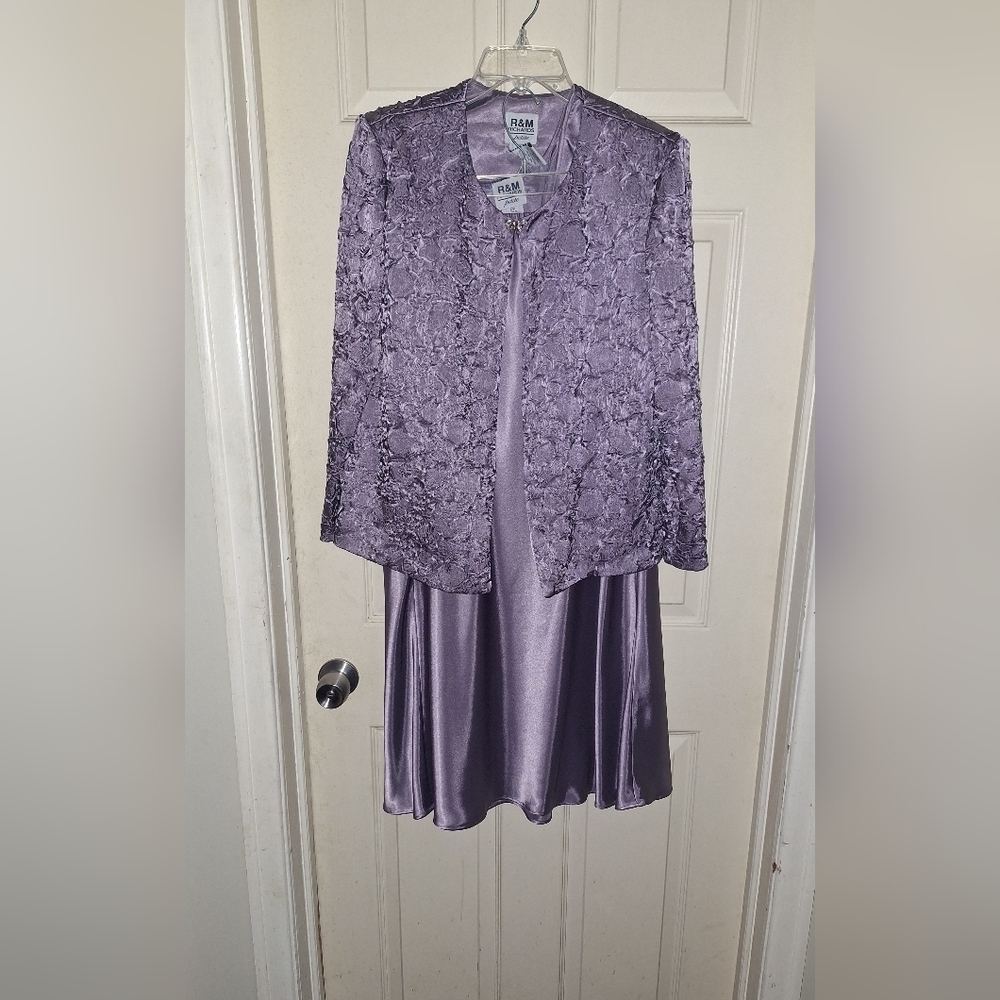 R&M Richards 3 piece skirt set size 12p